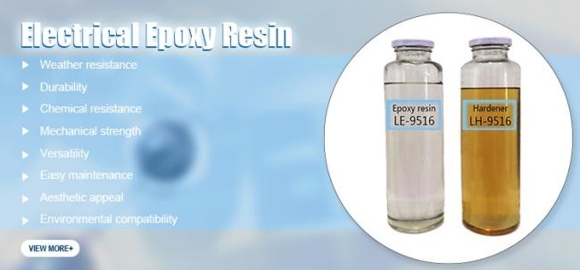 Epoxyhars met een lage viscositeit voor spanningstransformatoren die een precieze inkapseling en een superieure bescherming garandeert