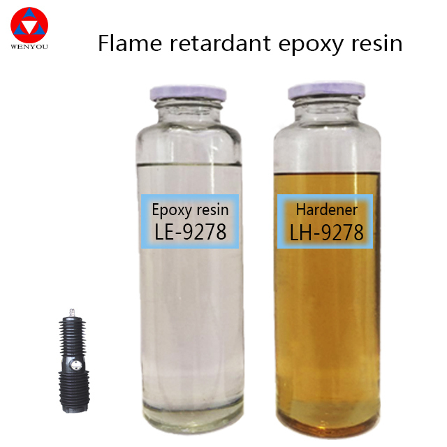 ISO9001 & ISO14001 Certified Flame Retardant Epoxy Resin with Excellent Splitting Resistance and Vacuum Process Compatibility