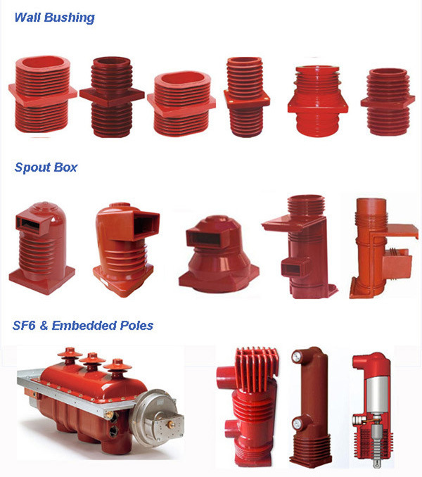 Hoge Tg UV/weerbestendige elektrische isolerende epoxyhars met hoge dielectrische sterkte voor transformerencapsulatie