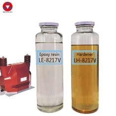 Epoxyhars en verharder voor binnenafgietsels voor isolatoren