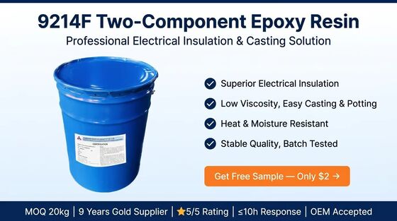 Hoge dielectrische sterkte laag krimpend epoxyhars voor vacuümgegooid instrumenttransformer