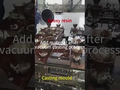 Voedingsmateriaal na vacuümgieten voor een 45 kg composiet transformator voor binnenruimten